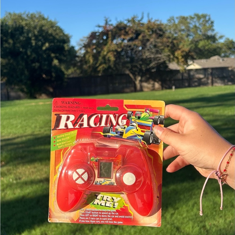 Vintage Racing Game Controller
